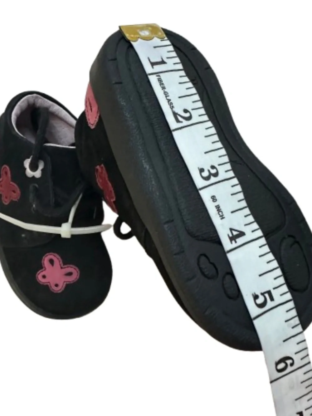 NWT Perfection Toddler/Baby Girl 5.5W Suede Genuine Leather Lace Up Boots Shoes